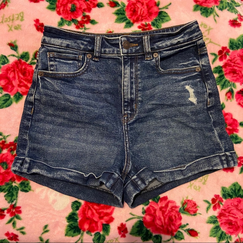 American Eagle Highest Rise Mom Shorts